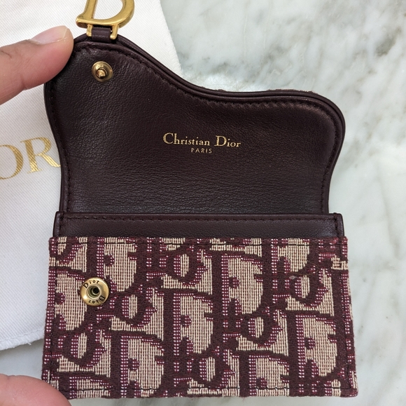 Dior SADDLE FLAP CARD HOLDER - Picture 3 of 6